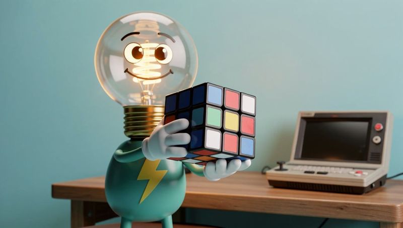 Cubo de Rubik 3x3: fotograma de nuestro vídeo