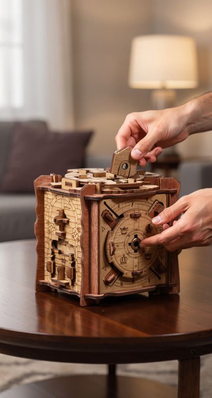 IDventure Cluebox Camelot, caja rompecabezas escape room para adultos: fotograma de nuestro vídeo