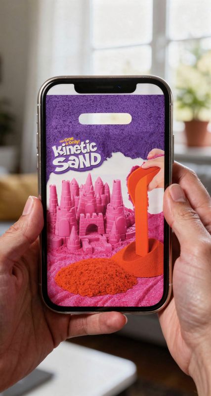 Kinetic Sand arena mágica 907 g: fotograma de nuestro vídeo