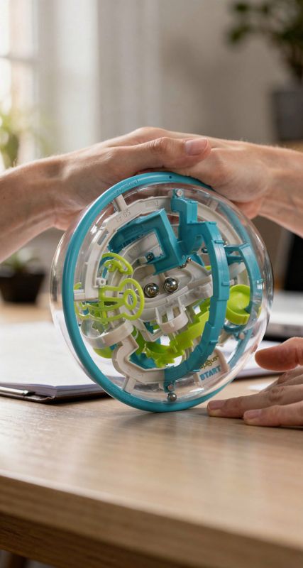 Perplexus Rebel, bola laberinto 3D con 70 obstáculos: fotograma de nuestro vídeo