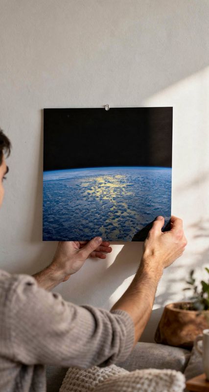 Calendario de pared 2027 de imágenes de la NASA, 30 x 30 cm: fotograma de nuestro vídeo