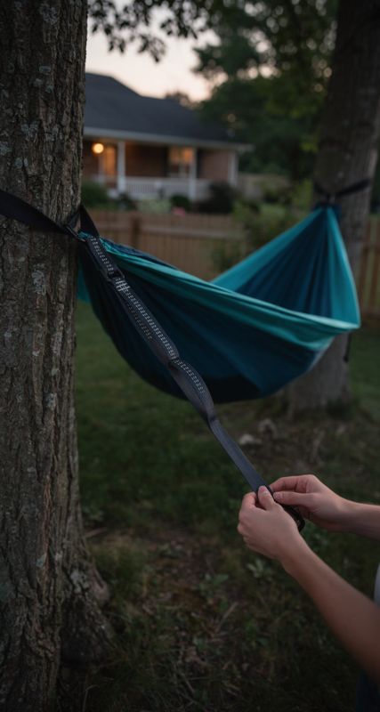 Hamaca de camping ultraligera de paracaídas: fotograma de nuestro vídeo