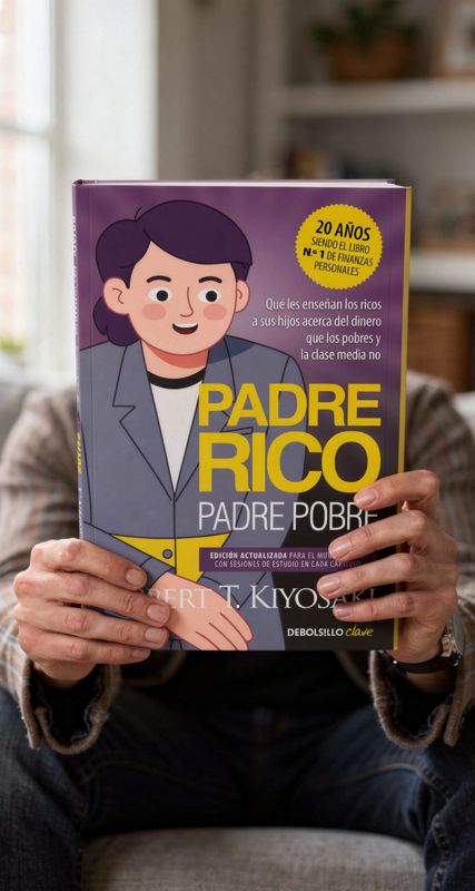 Libro «Padre rico, padre pobre»: fotograma de nuestro vídeo